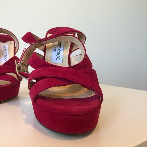 Jimmy Choo strappy sandal heels - Picture 9 of 10